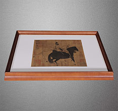 泸州市书画装裱配框服务案例